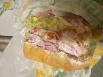 Consumer Review - Food Safety Subway, West North Avenue, Baltimore, MD, USA Today, I've eaten cold cut combo for over 15 years, an... photo #1