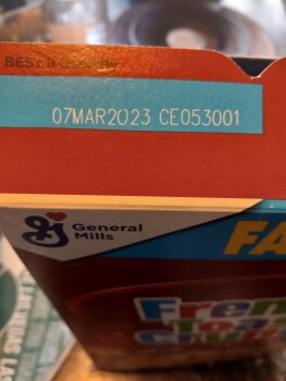 Consumer Review - Food Safety Walmart Supercenter, West Craig Road, North Las Vegas, NV, USA General Mills French Toast Crunch
I... photo #2