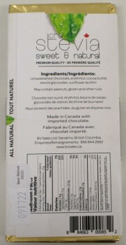 Retiro de alimentos Crave Stevia Dark All Natural Chocolate - recalled due to undeclared milk The affected product is be... foto #2
