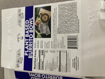 Consumer Review - Food Safety ShopRite of Manchester, Spencer Street, Manchester, CT, USA The plant based burrito bowl caused me t... photo #2
