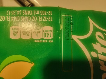 Verbraucherbewertung – Lebensmittelsicherheit Sprite, Schnucks Granite City, Madison Avenue, Granite City, Illinois, USA Can of Sprite soda Bad  s... Foto #3