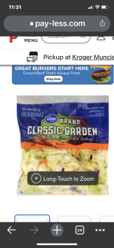 Avaliação do consumidor - Segurança alimentar Kroger Money Services, Tillotson Avenue, Muncie, IN, USA July 4, 2022,  I think their prepackaged sa... foto #2