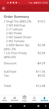 مراجعة المستهلك - سلامة الغذاء Wendy's, West Morton Avenue, Jacksonville, Illinois, USA I ordered online off the app like I usually... صورة فوتوغرافية #2