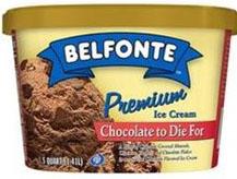 Food Recall Belfonte Chocolate to Die For Premium Ice Cream - recalled due to undeclared peanuts Belfonte Dairy... photo #3