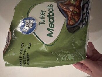 Consumer Review - Food Safety Walmart Supercenter, Landing Road, Windham, ME, USA We ate the great value Turkey meatballs last nig... photo #1