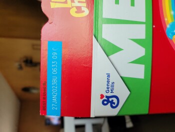 Consumer Review - Food Safety Lucky Charms, Walmart Supercenter, Tuscarawas Street West, Canton, OH, USA Last night,  Lucky charms... photo #2