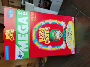 Consumer Review - Food Safety Lucky Charms, Walmart Supercenter, Tuscarawas Street West, Canton, OH, USA Last night,  Lucky charms... photo #3