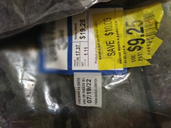 Consumer Review - Food Safety Walmart Supercenter, 2801 Airport Thruway, Columbus, GA 31909, USA Tonight we bought lobster and all... photo #4