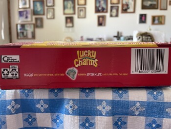 Consumer Review - Food Safety Lucky Charms, Walmart Supercenter, Cedar Street, Monticello, MN, USA Last night.  My 5 year old had... photo #2