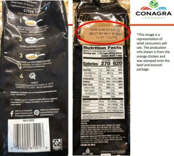 Food Recall P.F. CHANG’S Home Menu Beef & Broccoli - recalled due to undeclared egg The FSIS announced the recal... photo #2