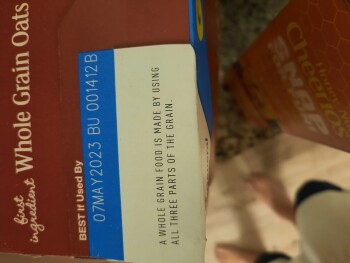 Consumer Review - Food Safety Family Size Honey Nut Cheerios, Kroger, 3139 U.S. 278, Covington, GA 30014, United States Not sure,... photo #3