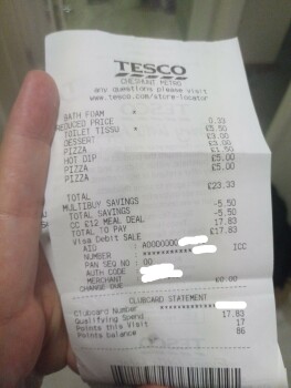 Consumer Review - Food Safety Tesco Superstore, Turners Hill, Cheshunt, Waltham Cross, UK I decided to buy some pizza after going... photo #2