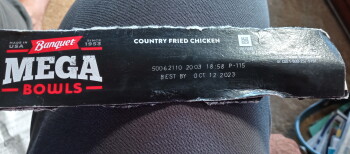 Consumer Review - Food Safety Dollar General, University Drive, Dunbar, PA, USA Aug 1 2022 I purchased a Tyson Chicken Mega meal f... photo #3