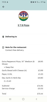Consumer Review - Food Safety STB Pizza, West Dumpton Lane, Ramsgate, UK Ate last Sunday. Come Monday about 12 hours after I ate p... photo #3