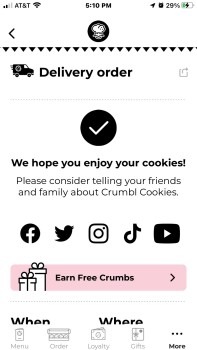 Consumer Review - Food Safety Crumbl Cookies - Lubbock, Marsha Sharp Freeway West, Lubbock, Lubbock, Texas, USA August 10, 2022, p... photo #2