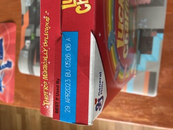 Consumer Review - Food Safety Lucky Charms, Walmart Supercenter, North Rohlwing Road, Addison, IL, USA This morning my grandson at... photo #1