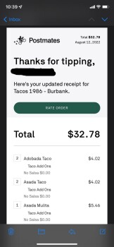 Reseña del consumidor - Seguridad alimentaria Tacos 1986, West Riverside Drive, Burbank, CA, USA Food from there
symptoms: Diarrhea,Nausea,Vomiti... foto #2
