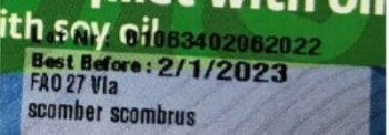 نذكر الطعام Eridanous Greek Style Smoked Mackerel Fillet - recalled due to Listeria Lidl GB is recalling Eridano... صورة فوتوغرافية #2