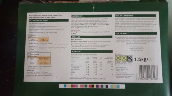 Consumer Review - Food Safety Tesco online delivery, Dagenham, UK The pasta bake carbonara (large ready meal)  is something I have... photo #6