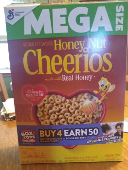 Consumer Review - Food Safety Honey Nut Cheerios, Walmart Supercenter, Princeton Avenue, Vermillion, SD, USA I purchased a Mega Si... photo #2