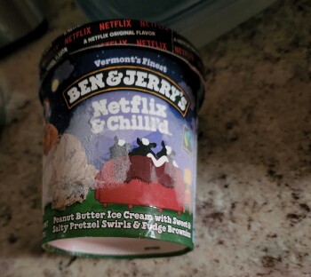 Consumer Review - Food Safety Walmart Supercenter, East Street Road, Warminster, PA, USA Yesterday,   Ben & Jerry's"Netflix Chilll... photo #2