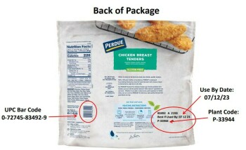 Food Recall PERDUE Chicken Breast Tenders Gluten Free - Public Health Alert due to extraneous materials The FSIS... photo #2