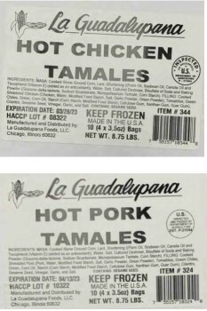 Food Recall La Guadalupana Tamales products - Public Health alert due to undeclared allergen The FSIS is issuing... photo #4