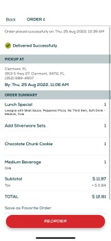 Consumer Review - Food Safety Fazoli's, South Highway 27, Clermont, FL, USA Went here 3 times this week (I work 3rd shift, and the... photo #2