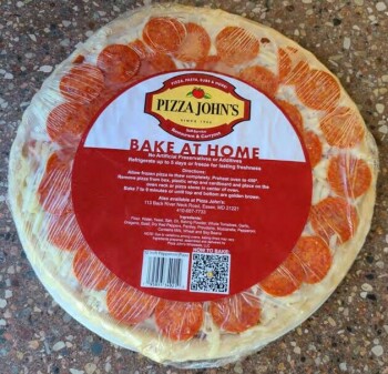 Food Recall Pizza John’s bake at home Pepperoni Pizza - recalled due to production without benefit of Inspection... Foto #3