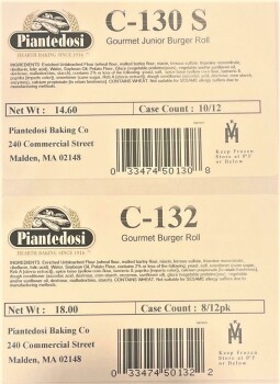 نذكر الطعام Piantedosi Dinner & sandwich rolls and bun products - recalled due to microbial contamination Piante... صورة فوتوغرافية #7