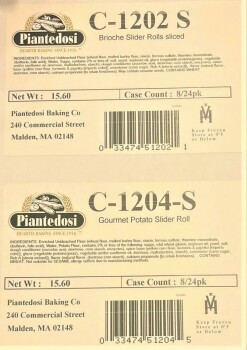 نذكر الطعام Piantedosi Dinner & sandwich rolls and bun products - recalled due to microbial contamination Piante... صورة فوتوغرافية #12