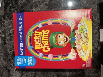 Consumer Review - Food Safety Lucky Charms, IGA extra de Bourgogne - Coop de Ste-Foy, Avenue de Bourgogne, Québec City, QC, Canada... photo #3