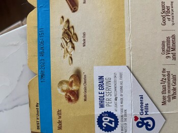 Consumer Review - Food Safety Cheerios Oat Crunch, Costco Wholesale, West 92nd Avenue, Westminster, CO, USA On Tuesday, 8/23, I pu... photo #3