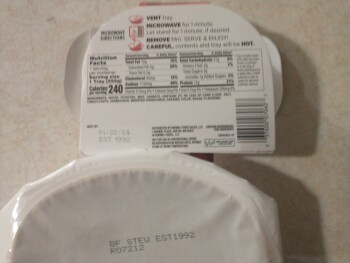 消费者评论 - 食品安全 Walmart Supercenter, 1st Avenue South, Fort Dodge, IA, USA I bought 2 Hormel DINTY Moore beef stew b... 照片 #4