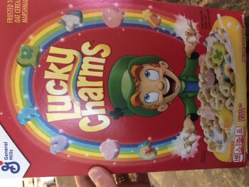Consumer Food Safety Report Lucky Charms, Antioch, IL, USA Lucky Charms.  I ate 1 bowl of it before going to bed.   I got up out... photo #3