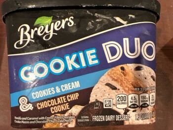 Consumer Review - Food Safety Breyer Ice Cream, Giant Food Purcellville, Purcellville, VA, USA 9/9/2022,  Breyers ice Cream  Cooki... photo #2