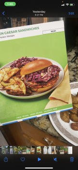 Consumer Review - Food Safety Smoked chicken Cesar sandwich, HelloFresh, Medina, OH, USA Me and my Fiancé were so excited to get o... photo #1