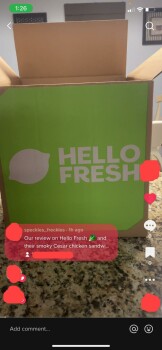 Consumer Review - Food Safety Smoked chicken Cesar sandwich, HelloFresh, Medina, OH, USA Me and my Fiancé were so excited to get o... photo #2