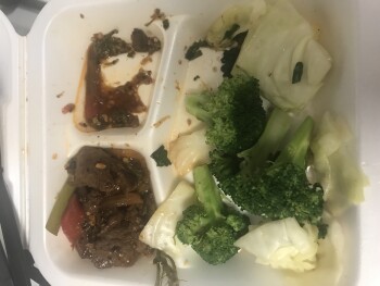 Consumer Review - Food Safety Panda Express, Kirk Road, St. Charles, IL, USA I went here to get a healthier meal for lunch at 2:40... photo #1