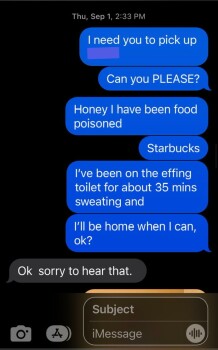 Consumer Review - Food Safety Starbucks, Canyon Del Rey Boulevard, Seaside, CA, USA On 9/1/22, I had been so busy cleaning and pre... photo #1