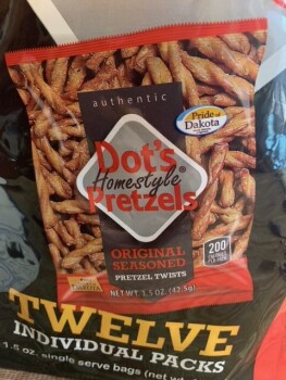Consumer Review - Food Safety Dot’s Homestyle pretzels, Elliott Ace Hardware, Watertown Plank Road, Elm Grove, WI, USA I believe I... photo #2