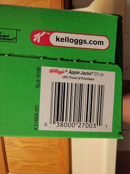 Consumer Review - Food Safety Apple Jacks, Jewel-Osco, Chicago, IL, USA I thought it was something else I ate. I only ate apples a... photo #2