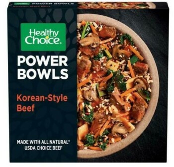 Food Recall Healthy Choice POWER BOWLS Korean-Style Beef - recalled due to undeclared Milk The FSIS announced th... photo #1