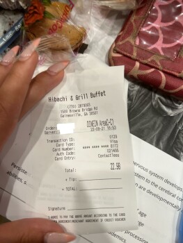 Consumer Review - Food Safety Hibachi Buffet, Browns Bridge Road, Gainesville, GA, USA Wednesday September 21 2022, Chocolate ice... photo #3