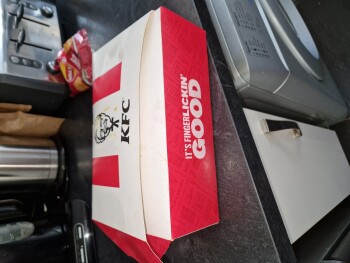 Consumer Review - Food Safety KFC Neasden - Neasden Lane, Neasden Lane, London, UK Bought a zinger burger meal with corn and a tan... photo #2