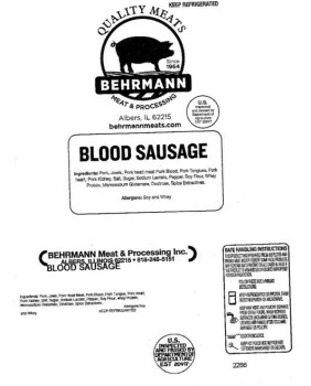 Food Recall Behrmann Meat & Processing R-T-E meat products - recalled due to Listeria The FSIS announced the rec... photo #9