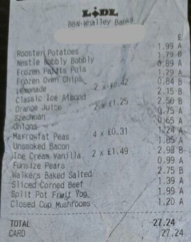 Consumer Review - Food Safety Lidl, Whalley Banks, Blackburn, UK On 26/09/22 I purchased some corned beef slices from above store... photo #1
