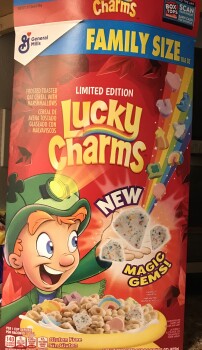 Consumer Review - Food Safety Lucky Charms, New Orleans, LA, USA Lucky Charms are magically contaminated!!
*** Lucky Charms - Mag... photo #1