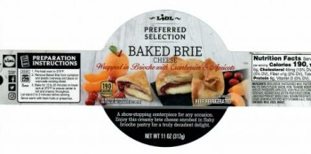 Food Recall Baked Brie cheeses - recalled due to Listeria monocytogenes Old Europe Cheese, Inc. of Benton Harbor... photo #6