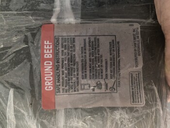 Consumer Review - Food Safety Sam's Club, Centre Pointe Drive, North Charleston, SC, USA Okay, so i opened the grounded beef and i... photo #2